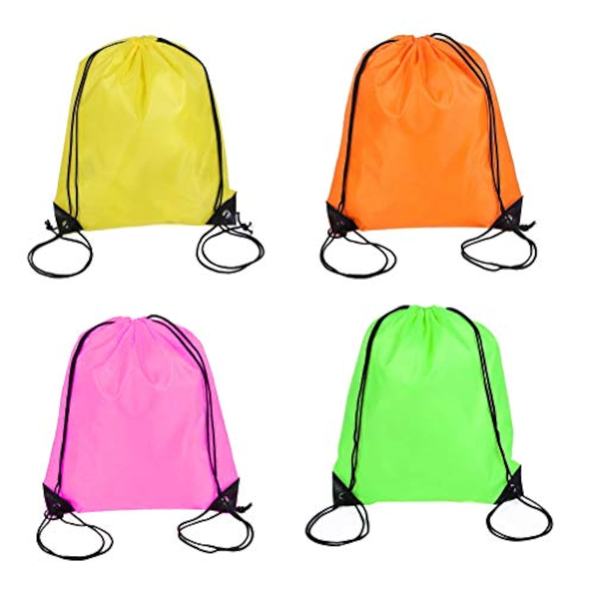10Pcs Drawstring Bag Set for Picnic, Gym, and Travel